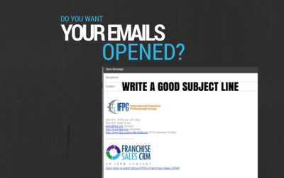Do You Want Your Emails Opened?  Write a Good Subject Line.
