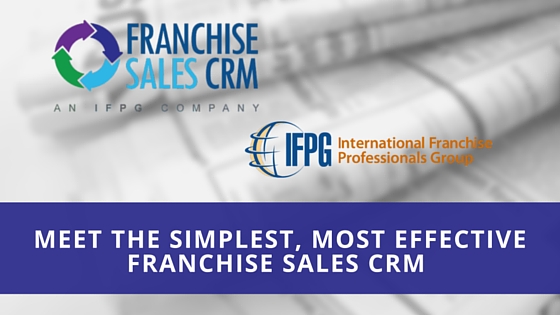 IFPG Launches A CRM Designed Specifically for Franchise Sales